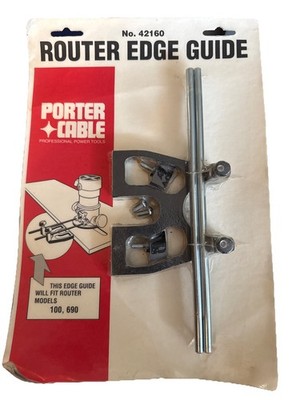 NEW Porter Cable 42160 Router Edge Guide Attachment for Models 100 & 690