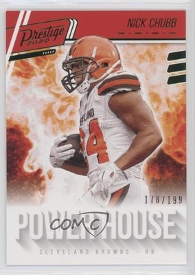 2020 Panini Prestige Power House Xtra Points Green 178/199 Nick Chubb #PH-NC 1h1