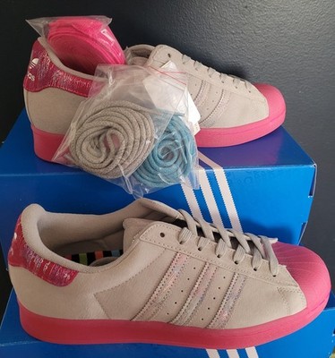 NEW AUTHENTIC ADIDAS SUPERSTAR x FAT TIGER  WORKSHOP ASW VIC L SHOES US 10.5
