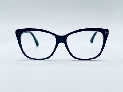 Tom Ford TF5512 56-14-140 Schwarz Cat-Eye Brille Gestell