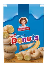 ⚫️ New Little Debbie Mini Glazed Honey Icing Yellow Donuts Box 10.5oz