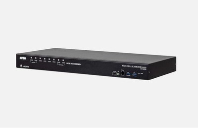 Aten CS18208 8-Port USB 3.0 4K HDMI KVM Switch LIke New Fully working