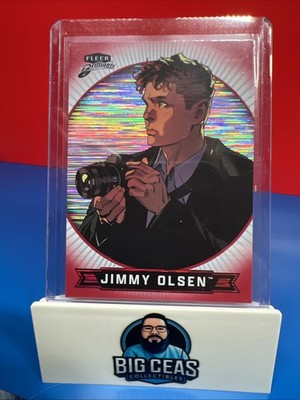 2025 Fleer Brilliants Superman Jimmy Olsen 3 Red Heat Wave /1938 
