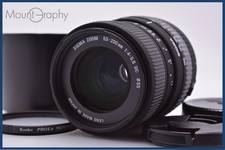 【EXC】 SIGMA ZOOM 55-200mm F4-5.6 DC w/cap&Filter&Lens Hood For EF #am9144