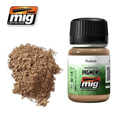 AMMO MIG-3013 Pigments (35 Ml) Rubbel, Multi-Colour (US IMPORT)
