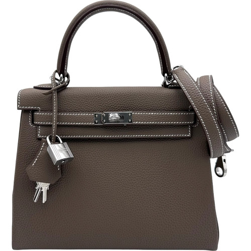 HERMES Kelly 25 Handbag K Stamp #OKB133