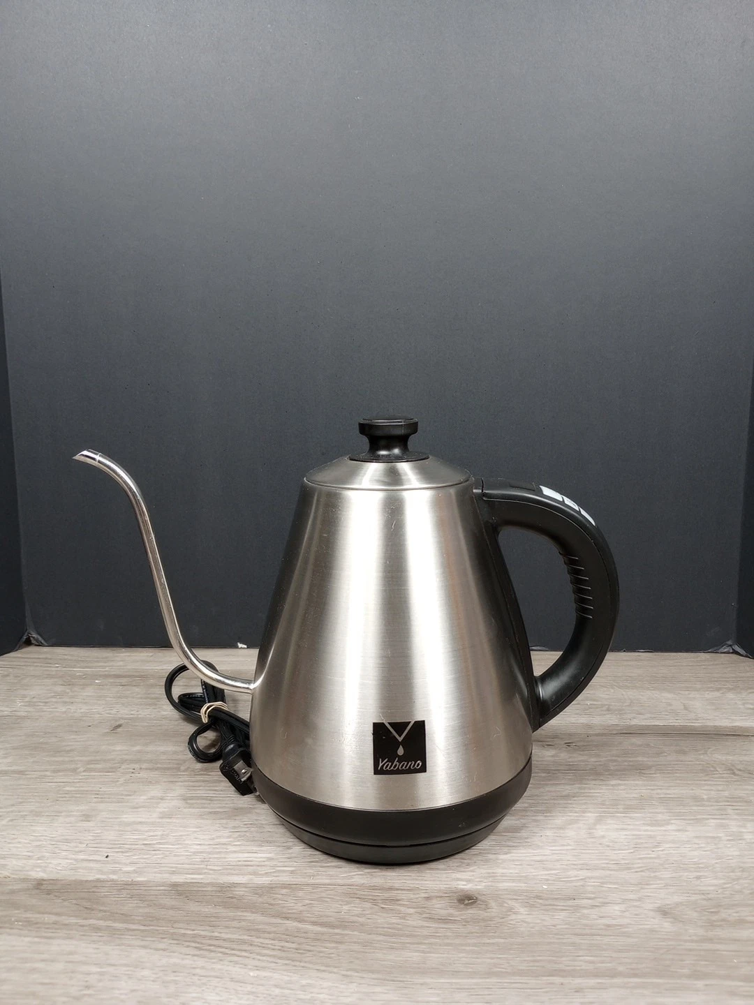 yabano goose neck electric kettle adjustable temperature ke4012