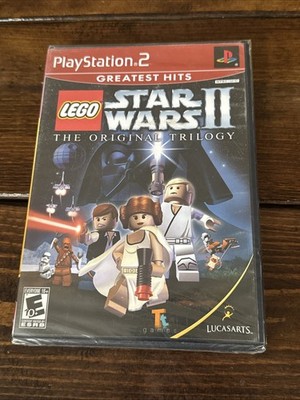 NEW sealed LEGO STAR WARS II 2 Original Trilogy PS2 Playstation GREATEST HITS