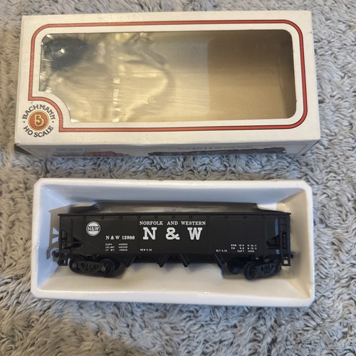 Bachmann HO Scale 4 Bay Hopper Norfolk and Western N&W 12988 Boxed VGC Ref M68 | Zustand: Used