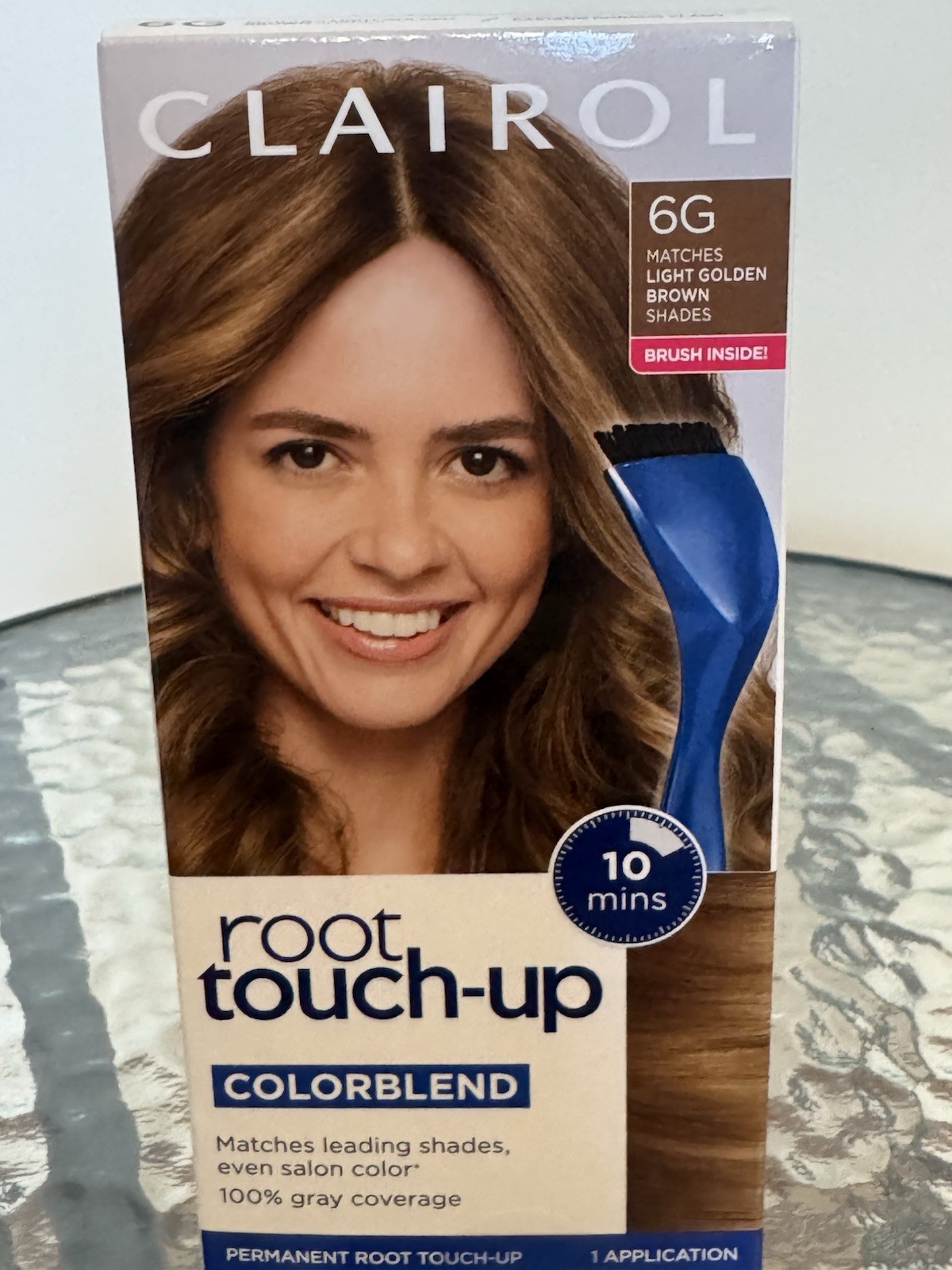 Blend Root Touch-up 6g Light Golden Brown Cream, 100% Gray Coverage