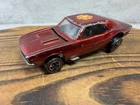 Redline Hot Wheels Custom Camaro Chevrolet 1967 Red Redline Wheels