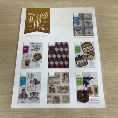 Anita Goodesign All Access VIP Club Book & CD - January 2015