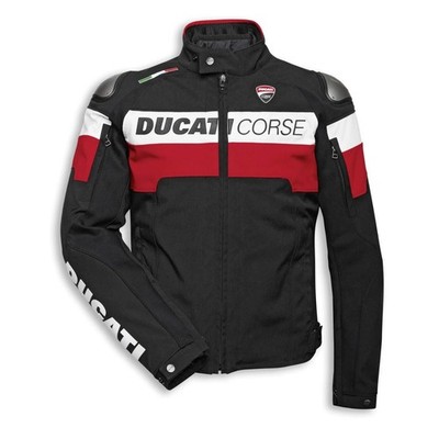 Ducati Strada Motorcycle jacket Textile Cordura Waterproof Racing Touring jacket