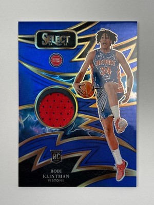 Panini Select 24-25 Bobi Klintman RC Sparks Trikots Blue Prizms /75 #SPK-KLI 
