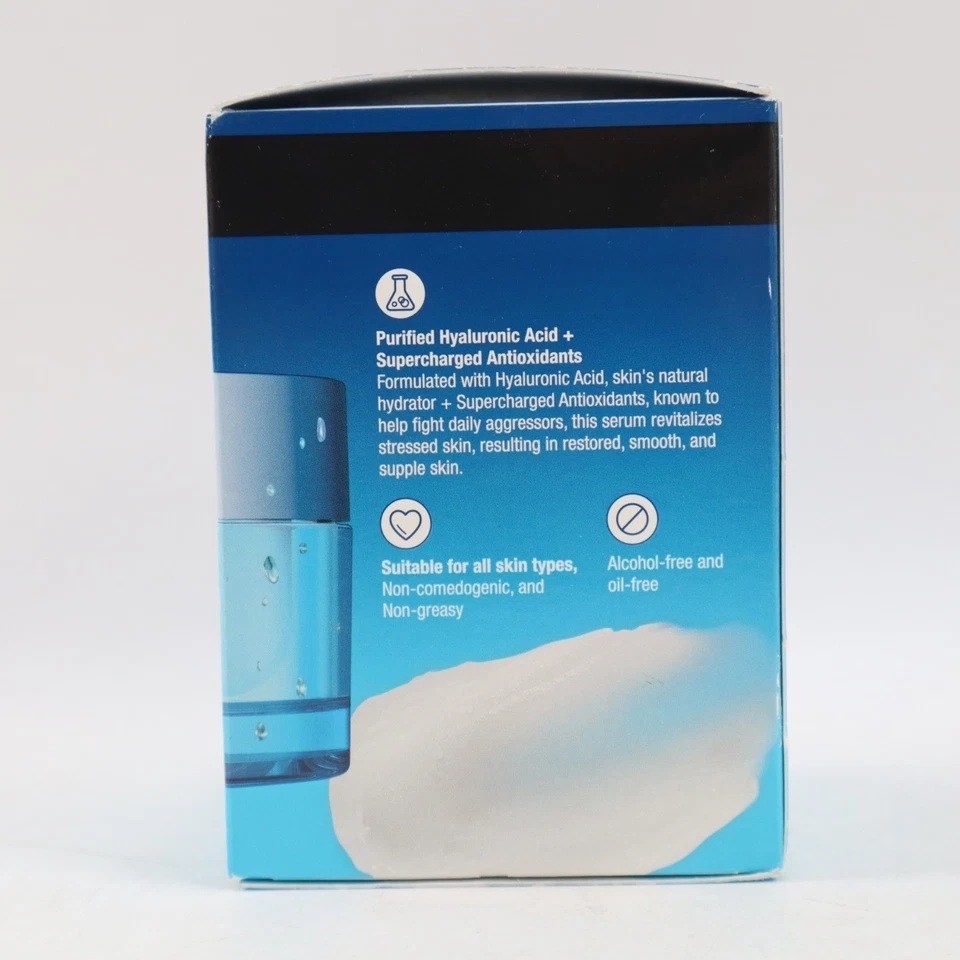 Neutrogena Hydro Boost Hyaluronic Acid Night Pressed Face Serum 1.7 fl oz - Image 3 of 4