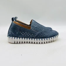 Ilse Jacobsen Shoes Girls EU 31 US 13 Blue Tulip Sneakers Casual Slip On 