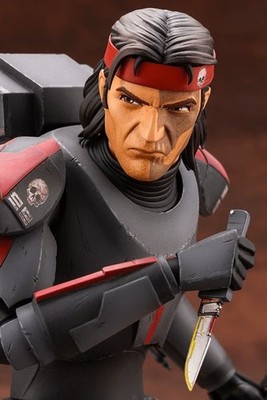STAR WARS: THE BAD BATCH - HUNTER ARTFX STATUE BY KOTOBUKIYA
