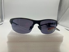 Foster Grant IronMan TOLERANCE Black Wrap Sunglasses 100 UVA-UVB Protection