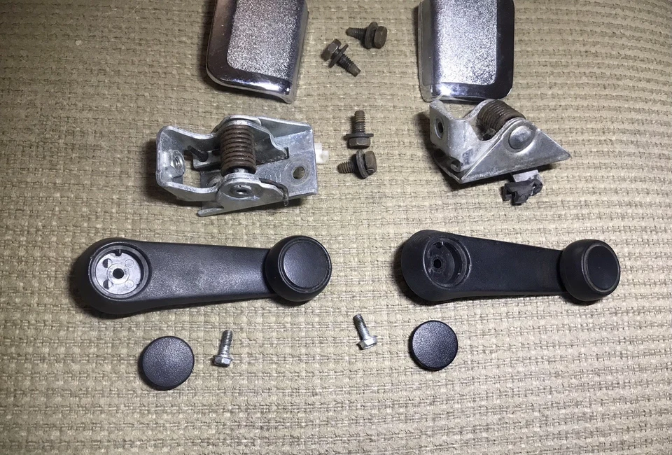 Детали двери фургона 1978-1993 Dodge Ram B150 B250 B350 рукоятка окна рукоятка салона - Изображение 3 из 4