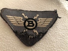 Militaria patch en tissu WWII allemand opérateur radio NFSK 