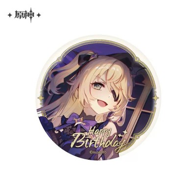 Official Genshin Impact Destined Day Series Badge - Fischl (2022 model)