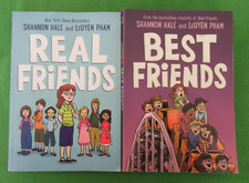 LOT 2 TRADE PB GRAPIC REAL FRIENDS SERIES BY SHANNON HALE: REAL/BEST FRIENDS
