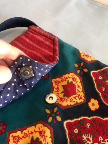 Roxy Multicolor Boho Crossbody Purse #F62 - Picture 5 of 6