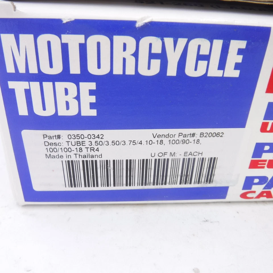 Задняя внутренняя трубка для YAMAHA DT100 MX100 YZ100 AT1 AT2 DT125 DT175 MX175 TTR250 18 дюймов - Изображение 2 из 2