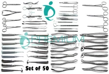Dental Extraction Elevators Forceps Surgical Premium Instruments Set of 50