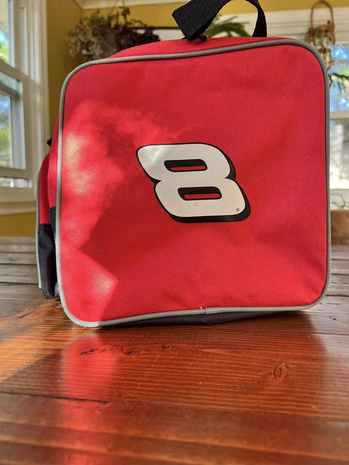 Dale Earnhardt Jr. # 8 NASCAR Bolso de Transporte con Cremallera Bolso de Lona Gimnasio Nuevo Foto 4 de 4