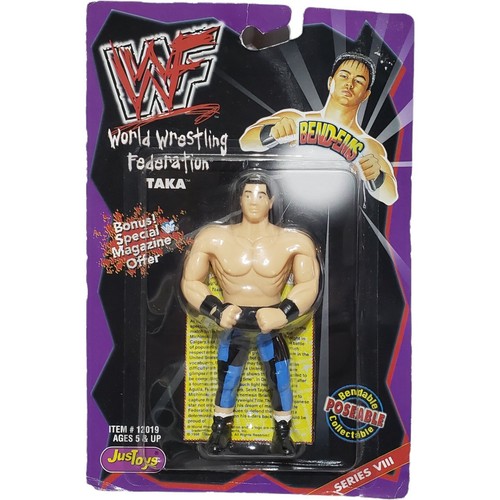 1998 WWF WWE Just Toys Taka Michinoku Bend-ems Wre...