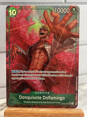 One Piece Card Game PRB-01 The Best - Donquixote Doflamingo