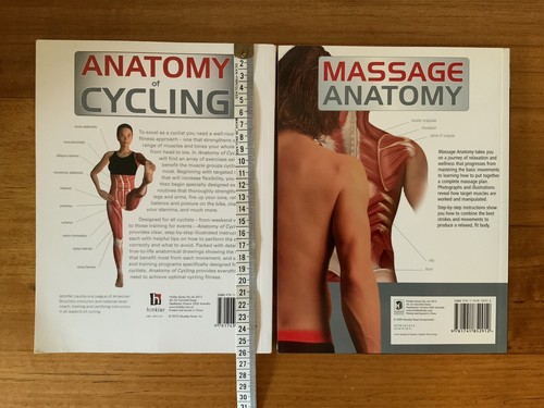 Massage Anatomy A Comprehensive Guide & Anatomy Of Cycling Paperbacks. - Picture 2 of 18
