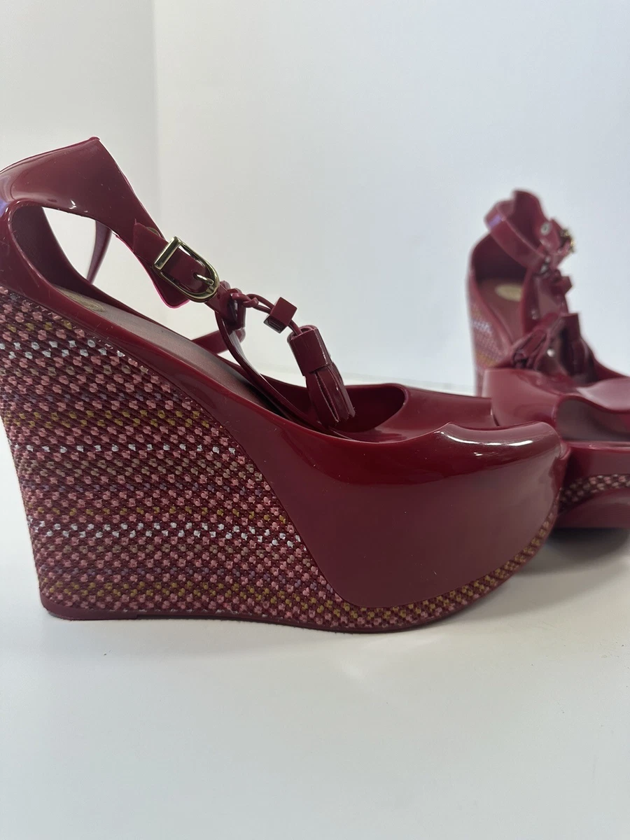 Melissa peace vi jelly wedge sandal new arrivals