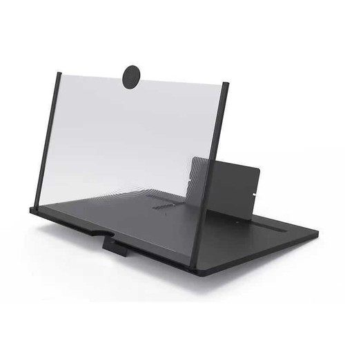 12" 3D HD faltbar einstellbar Handy Bildschirm Lupe Verstärker Stand Brack - Zdjęcie 12 z 14