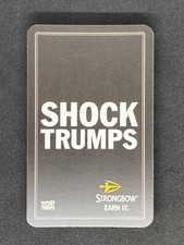 Tarjeta de Trump Strongbow Shock Trumps Horror Top Trumps Elige tu propia película
