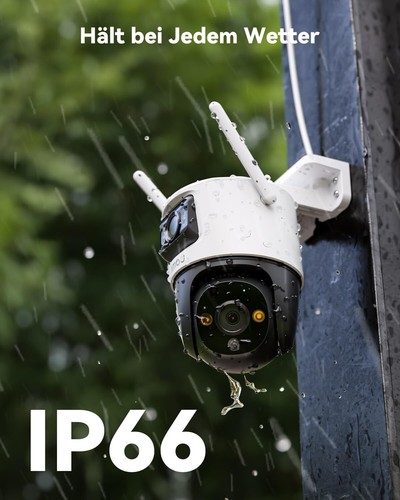 Imou 6MP/8MP Dual Kameras Überwachungskamera KI-Personen-/Fahrzeugerkennung 2in1 - Afbeelding 9 van 14