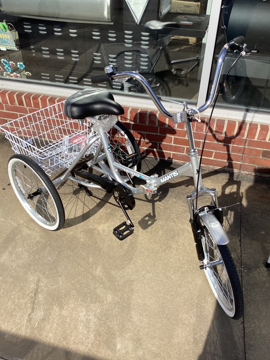Mantis Tri-Rad Adult Unisex Folding Tricycle 20