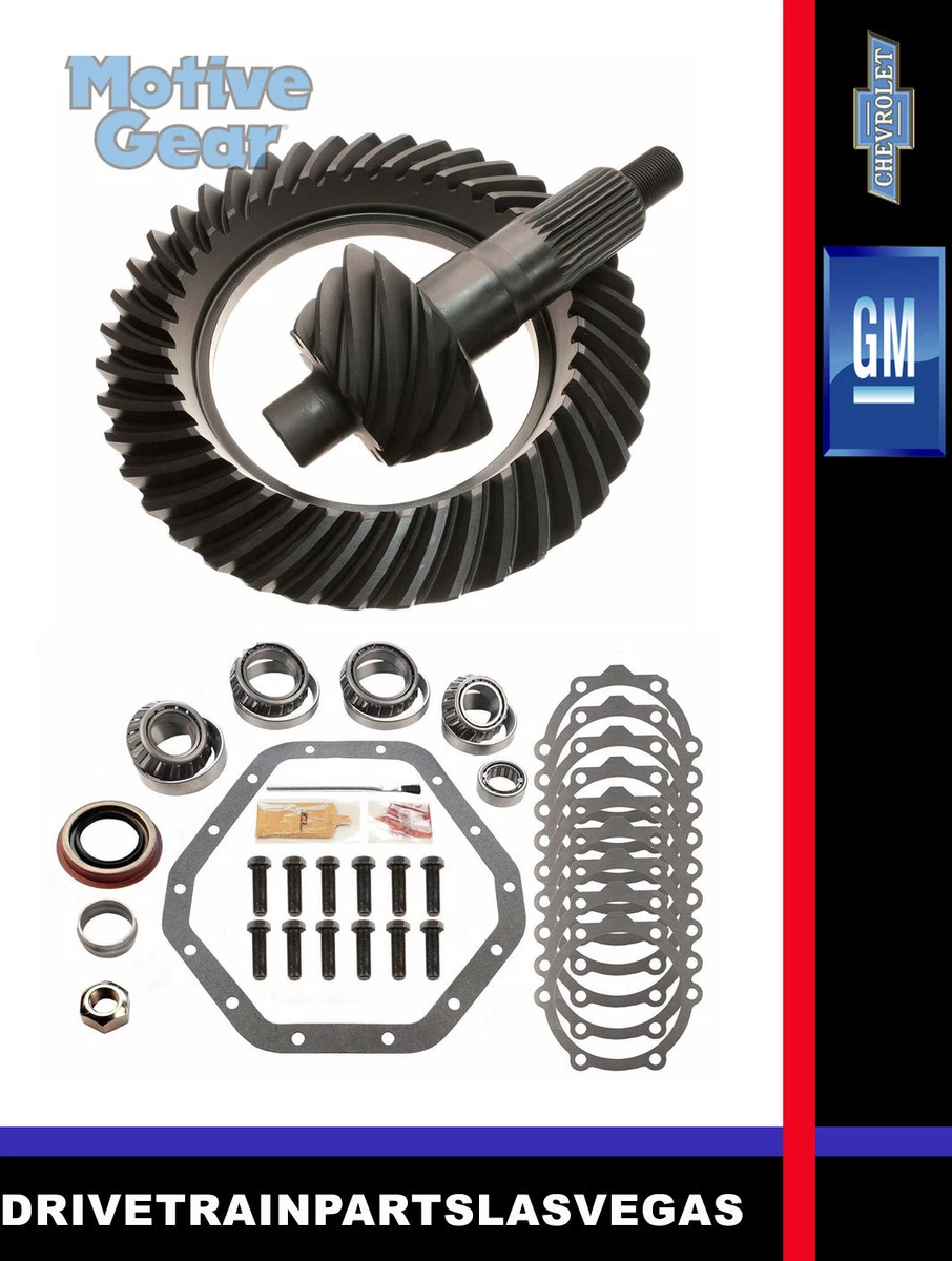 GM Chevy 10.5 14 Bolt 3.73 Ratio Ring Pinion Gear Set Master Kit