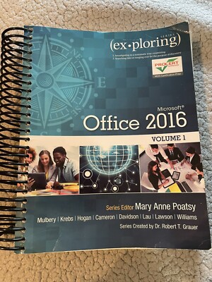 Exploring for Office 2016 Ser.: Exploring Microsoft Office 2016 Volume ...