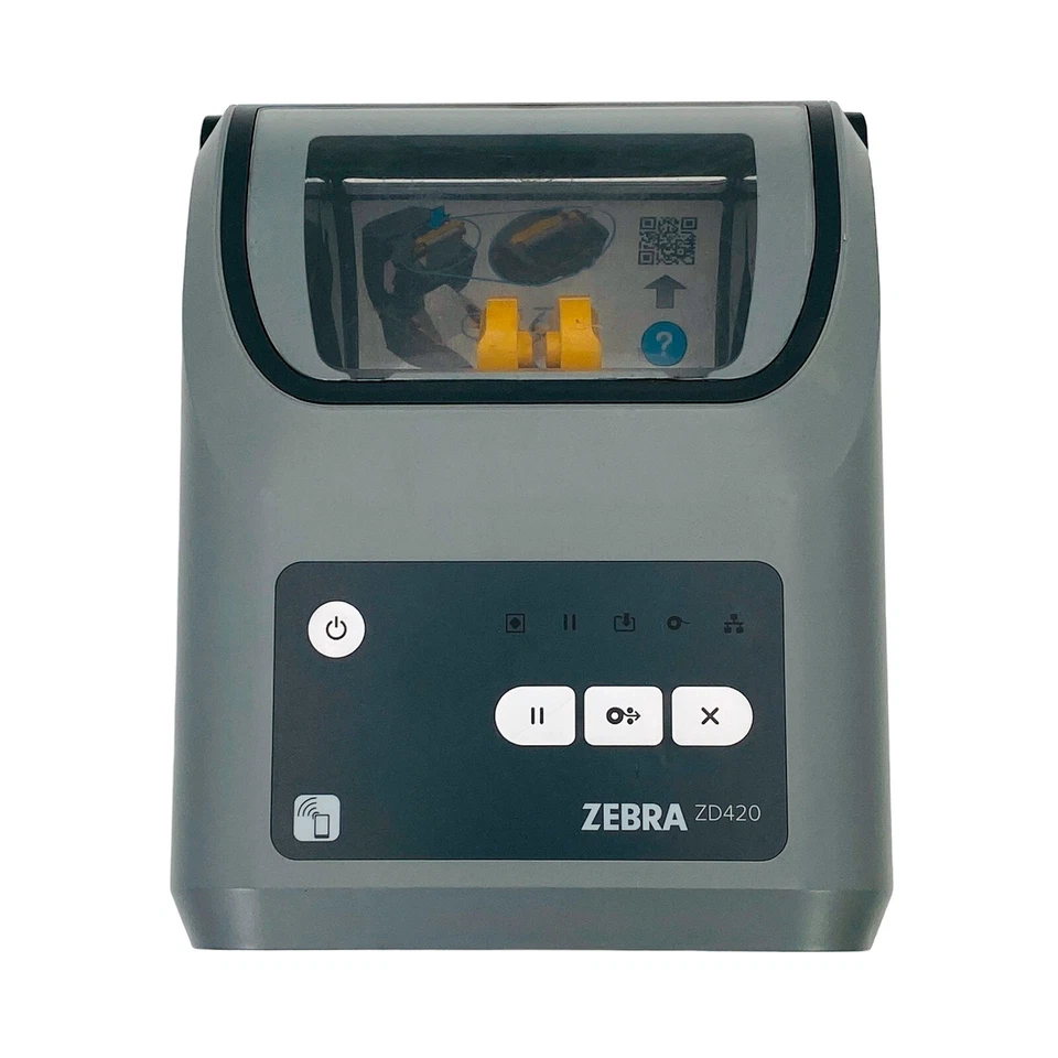 TESTED Zebra ZD420 Direct & Thermal Transfer Barcode Printer USB BT WiFi 300 dpi - Image 2 of 4