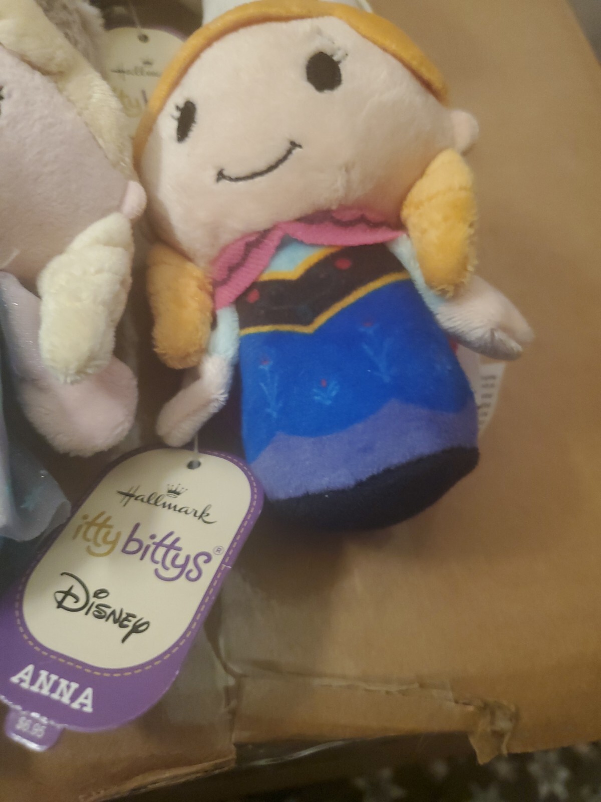 Hallmark Itty Bittys Disney Frozen Set Of 4 Elsa Anna Olaf Sven NWT Lot