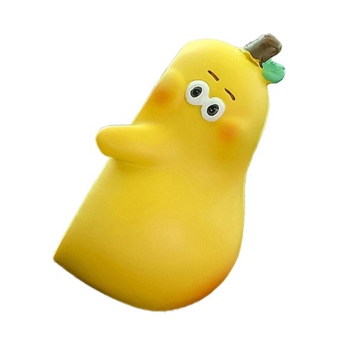 Car Dashboard Resin Pear Shaped Ornaments Never Divided Pear Doll Toy for Couple - Picture 9 of 10