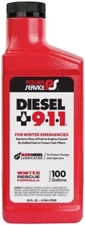 Power Service Diesel 9-1-1 Winter Rescue Formula 26 oz, Pack of 12