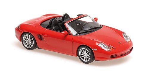Porsche Boxster S 2002 Minichamps 1/43 replique fidele du roadster rouge