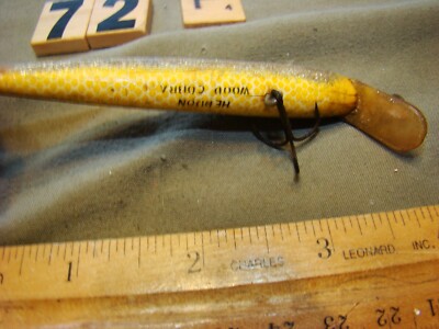 V0072 F HEDDON WOOD COBRA FISHING LURE | eBay