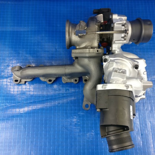 Bi Turbocompressore VW Crafter 30-35 Bus 2.0 TDi 142 163 CV CKUB (Bi) CKUC 53049700143 - Foto 9 di 12
