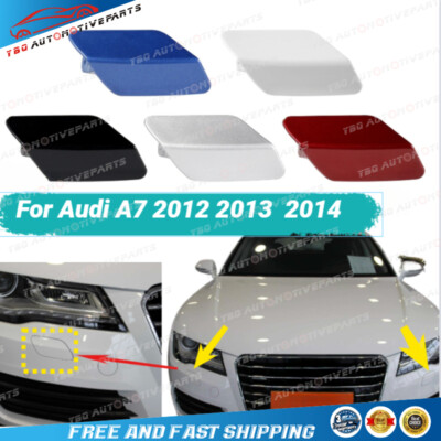 For Audi A7 2011-2014 Car Front Bumper Headlight Washer Cover