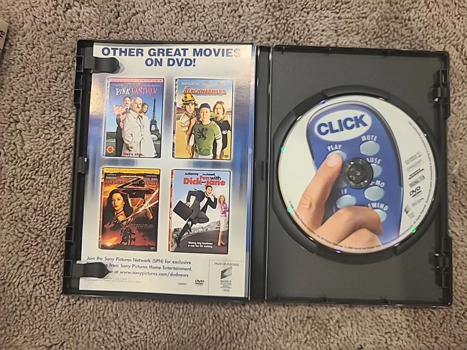 DVD Lot Of 3 Adam Sandler - Click, Pronounce You Chuck & Larry, Bedtime Stories Foto 4 de 4