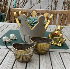 Kanne Schale Jugendstil antik WMF Queen Anne Milch Zucker Set 231227 28